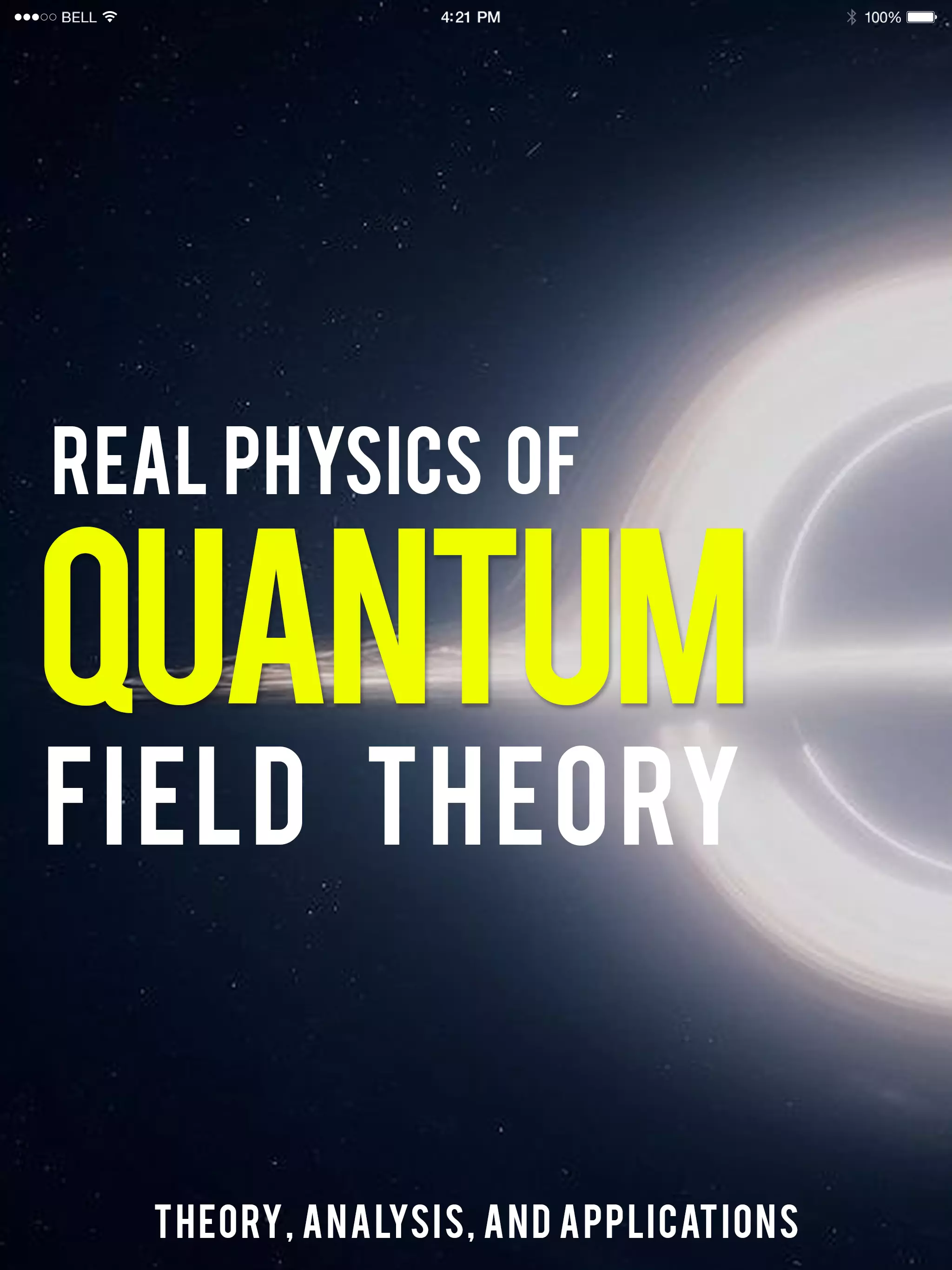 Quantum Field Theory